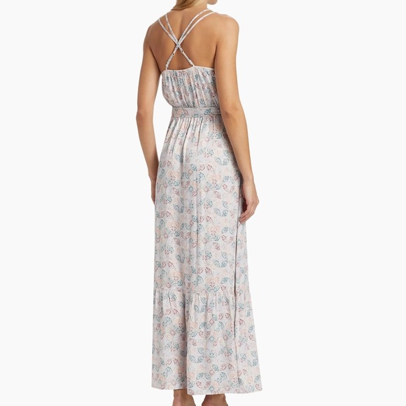 Splendid Gisella Printed Tie-Waist Maxi Dress - Picture 3 of 11